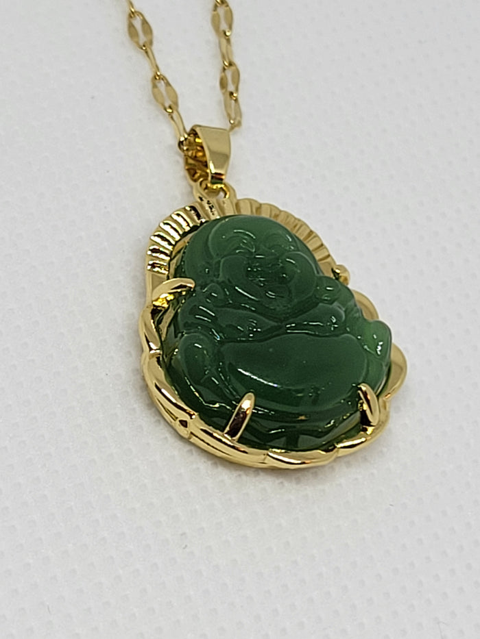 AGATE BUDDHA PENDANT