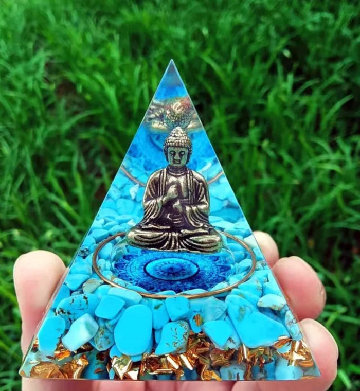 ORGONITE GEMSTONE PYRAMIDS